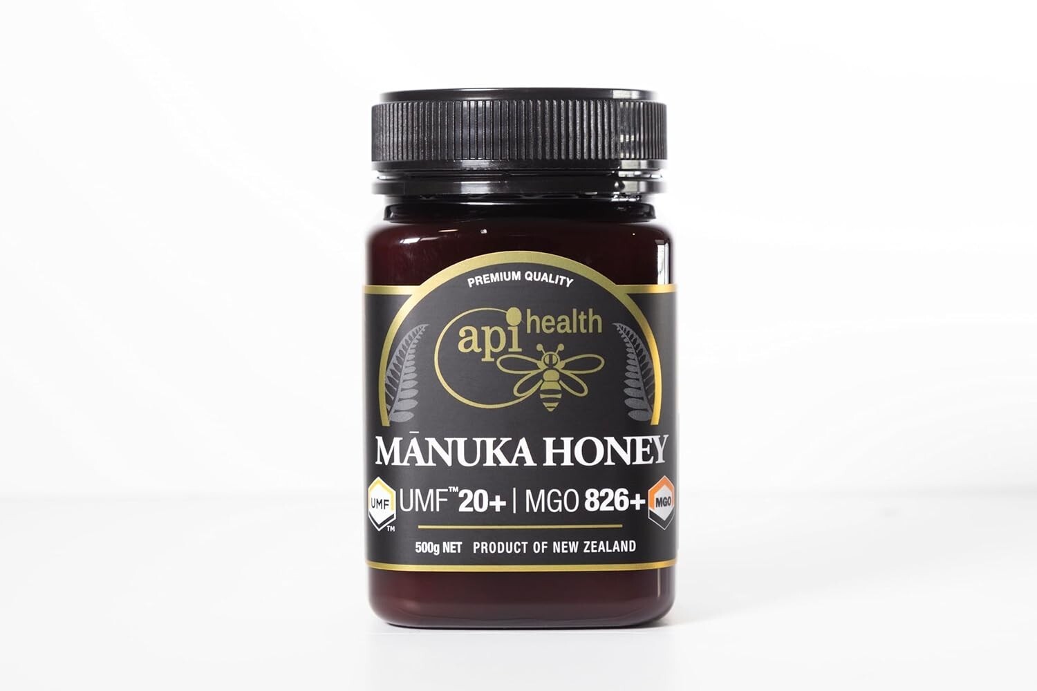 Manuka Honey: UMF 20+ – 500 Grams