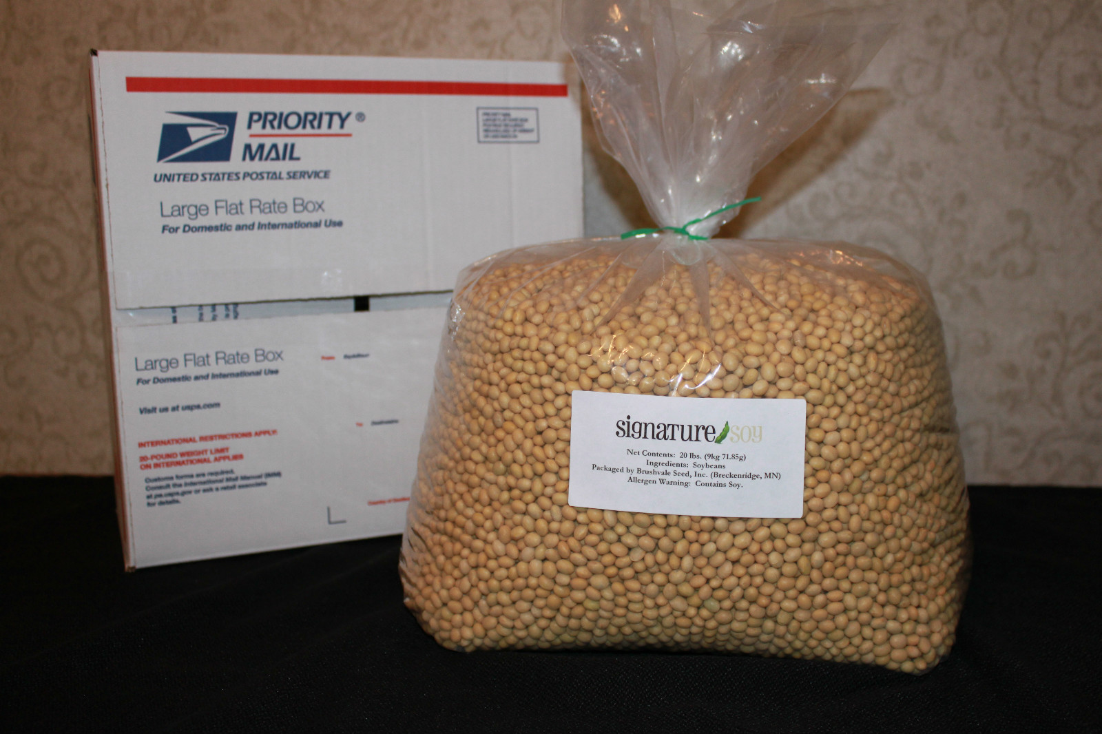 Signature Soy NON-GMO Soybeans for making Soymilk & Tofu 1.5, 13 or 20 lbs FRESH