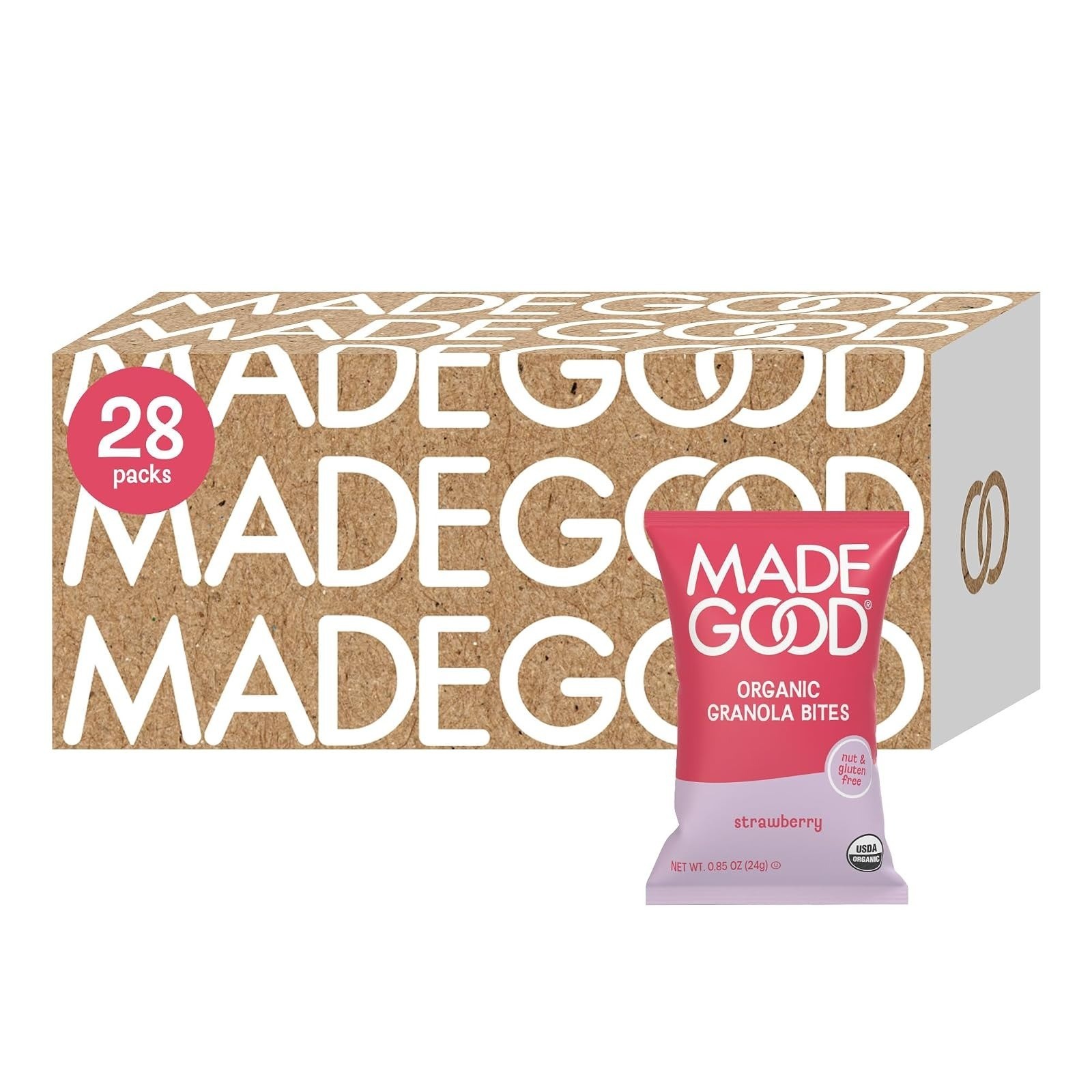 MadeGood Chocolate Chip Granola Bites – Organic Gluten Free Snacks