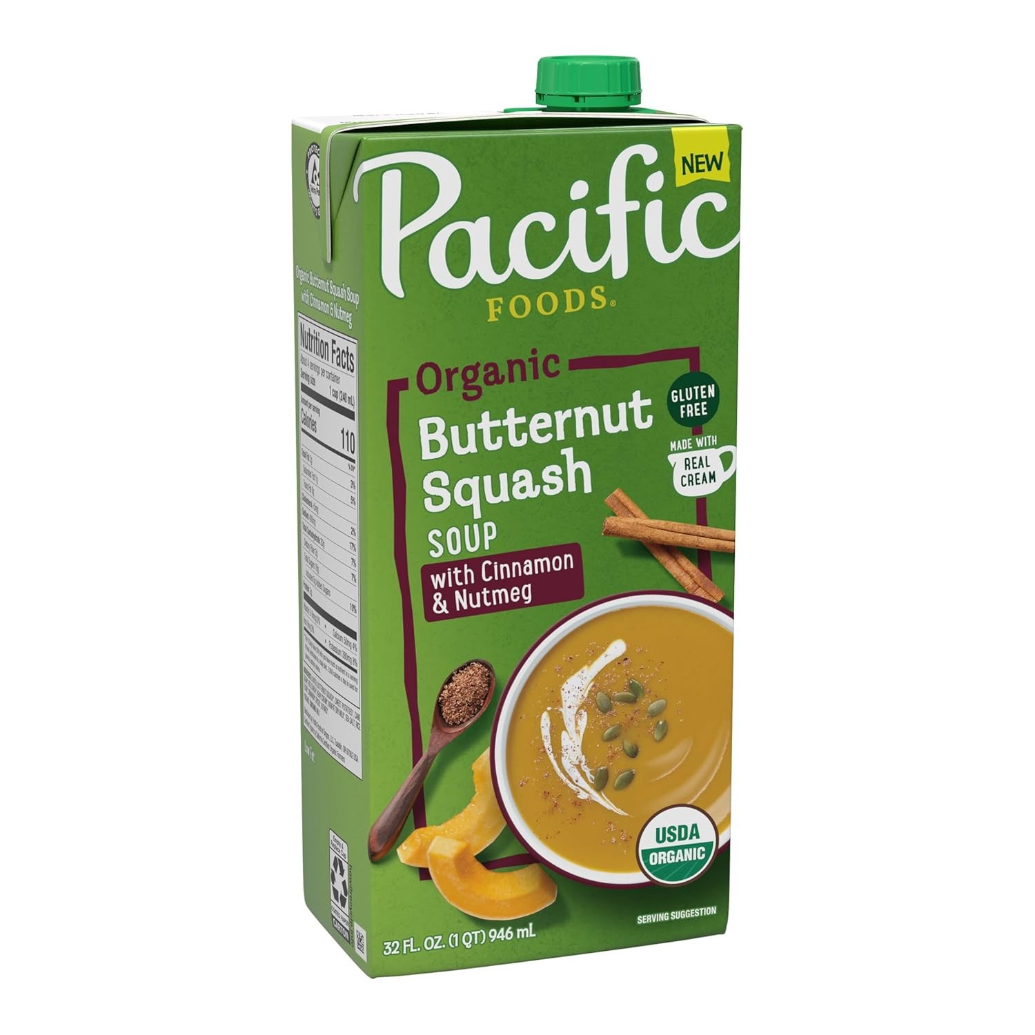 Pacific Foods Organic Roasted Red Pepper and Tomato Soup,(Select Flavor)