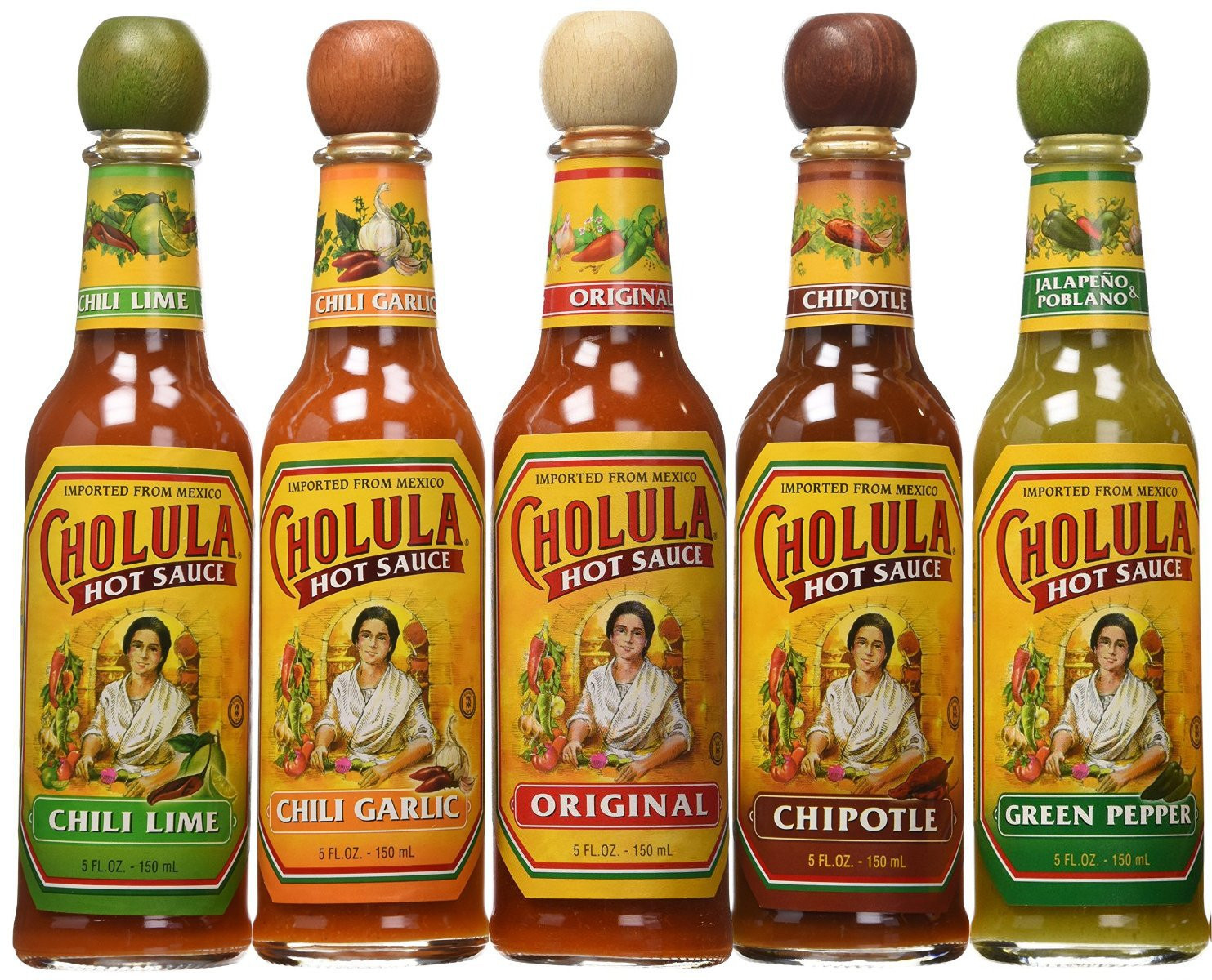 Hot Sauce Variety Pack – 5 Different Flavors