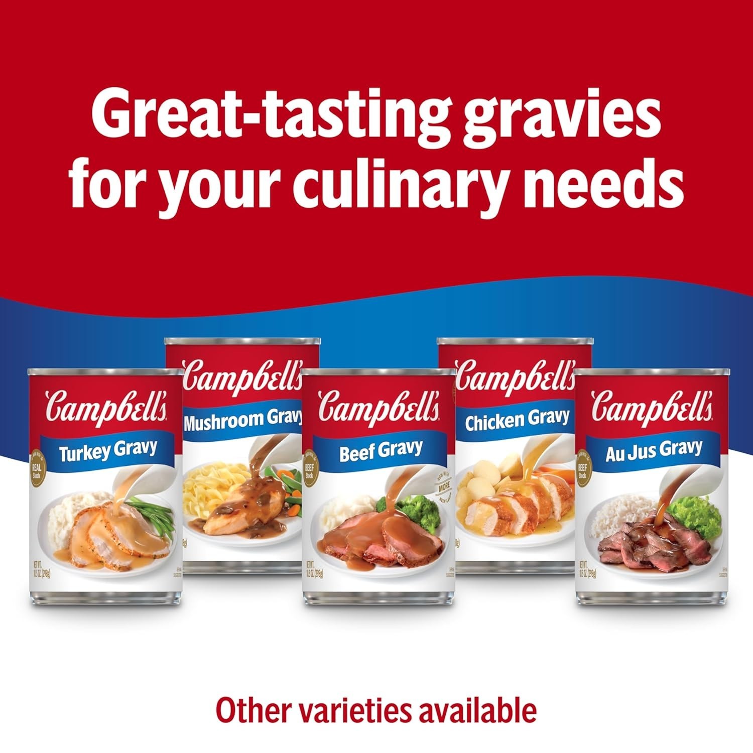 Elevate Family Dinners with Campbell’s Country Style Sausage Gravy, 13.8 Oz Can