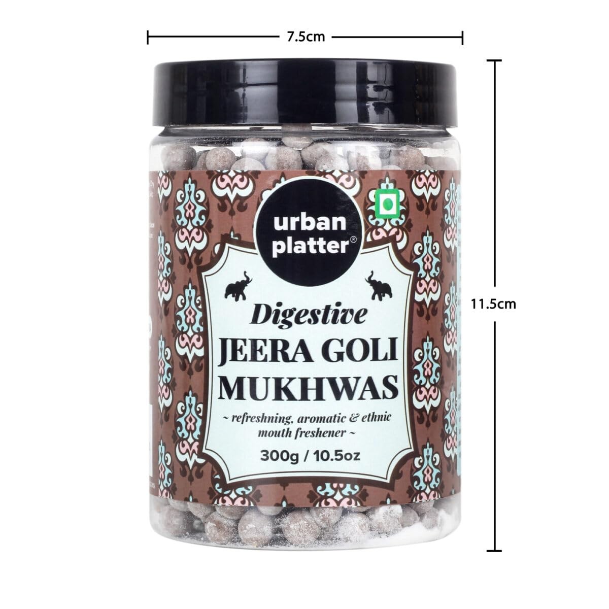 Urban Platter Jeera Goli Digestive Mukhwas Mouth Freshener 350g