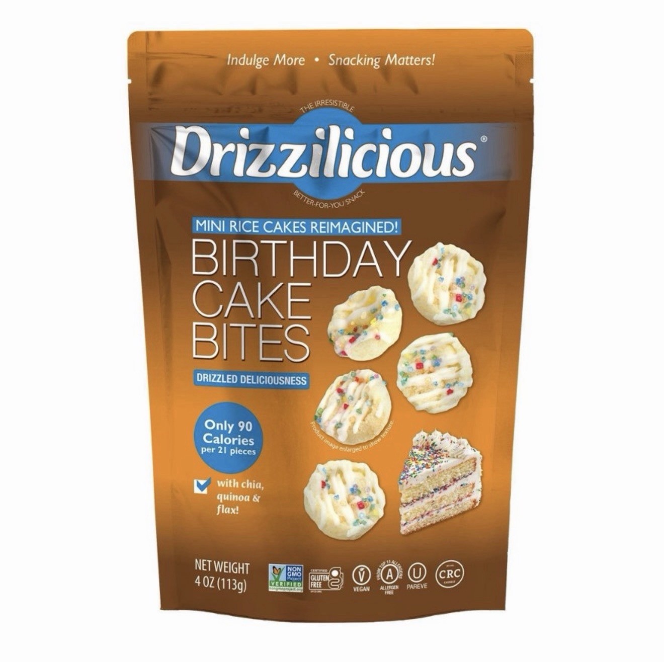Drizzilicious Mini Rice Cake Bites Variety FREE SHIPPING