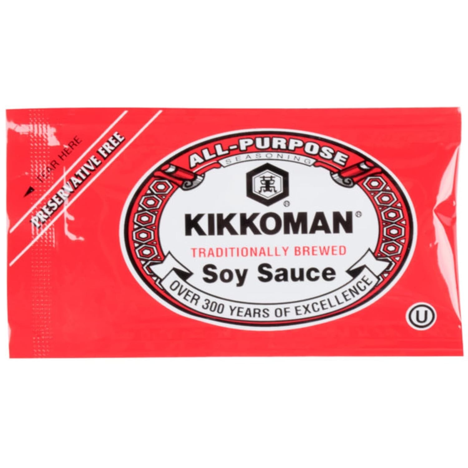 Kikkoman Soy Sauce Packets, Traditionally Brewed, 100-count