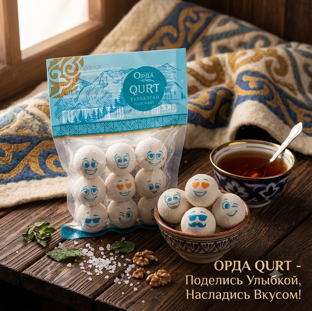 Traditional Kazakh Qurt (Kurut) Dried Cheese Balls Natural Handmade 300g