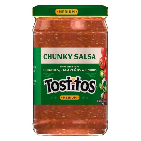 Tostitos Chunky Medium Salsa, 24 oz Jar Free Delivery