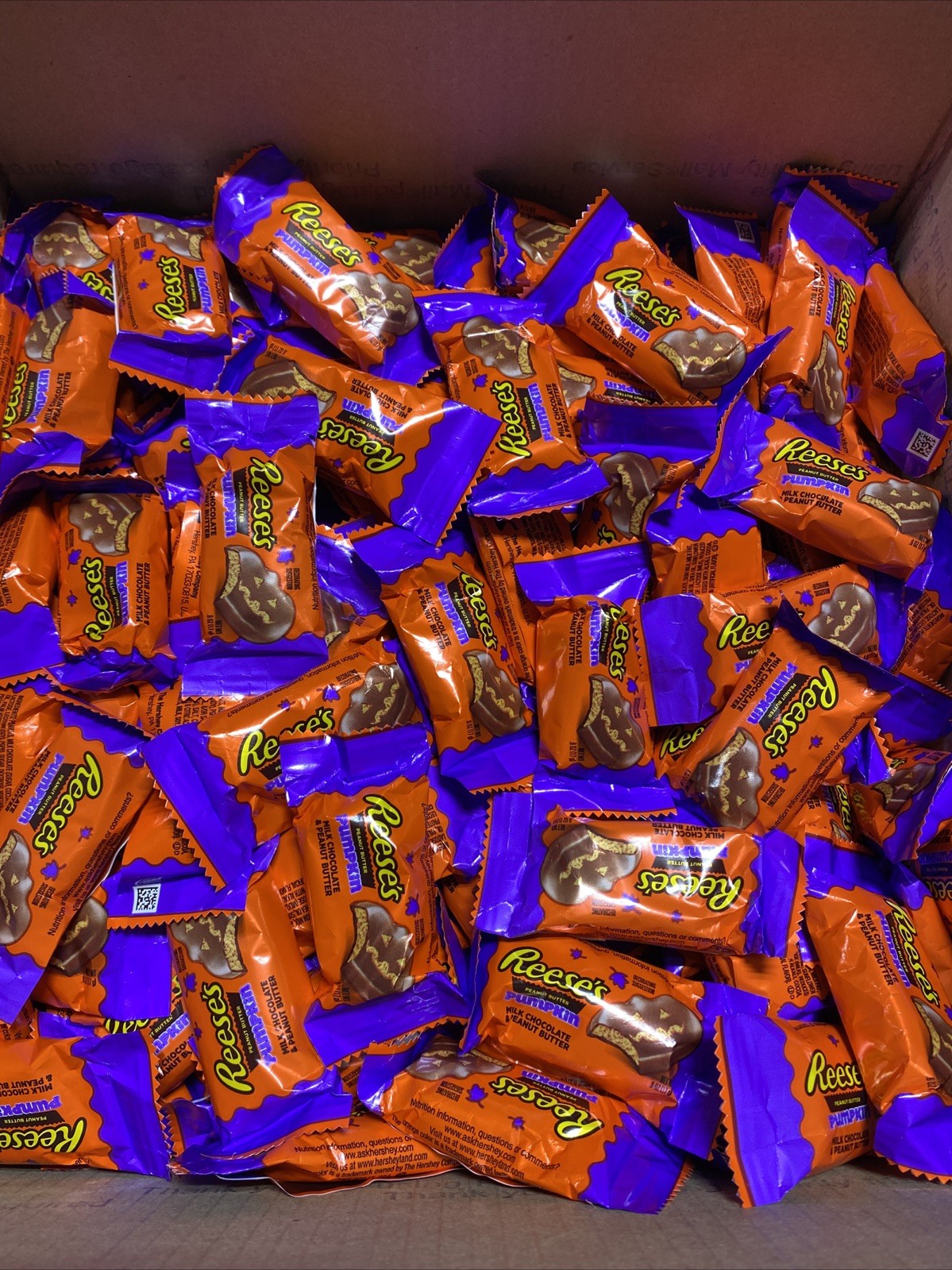 Reese’s Halloween Peanut Butter Pumpkins 5 LBS Bulk Lot- BB: 08/2026