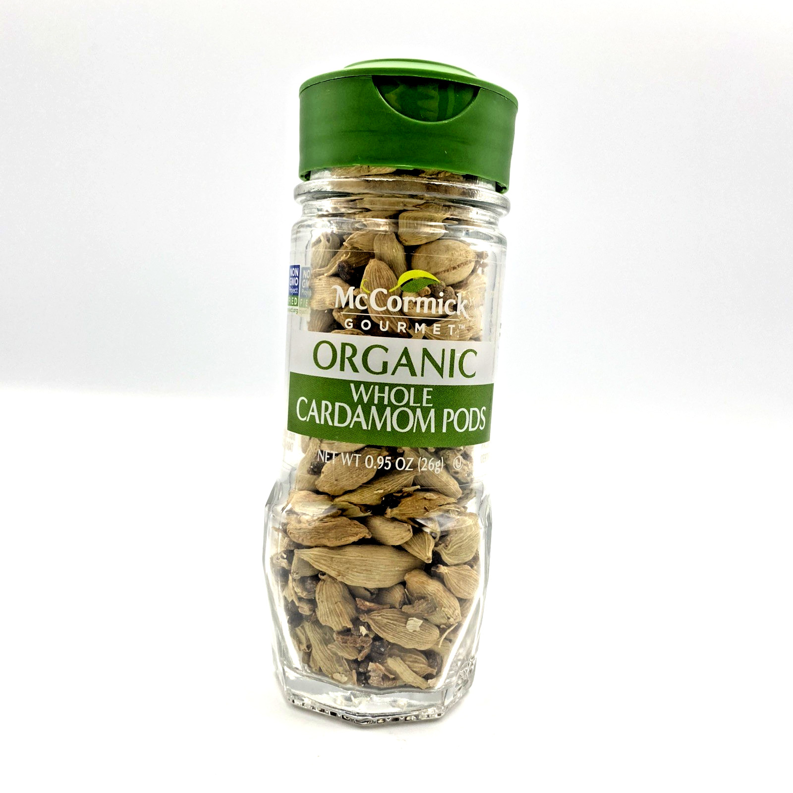 McCormick Gourmet Organic Whole Cardamom Pods .95 Oz.