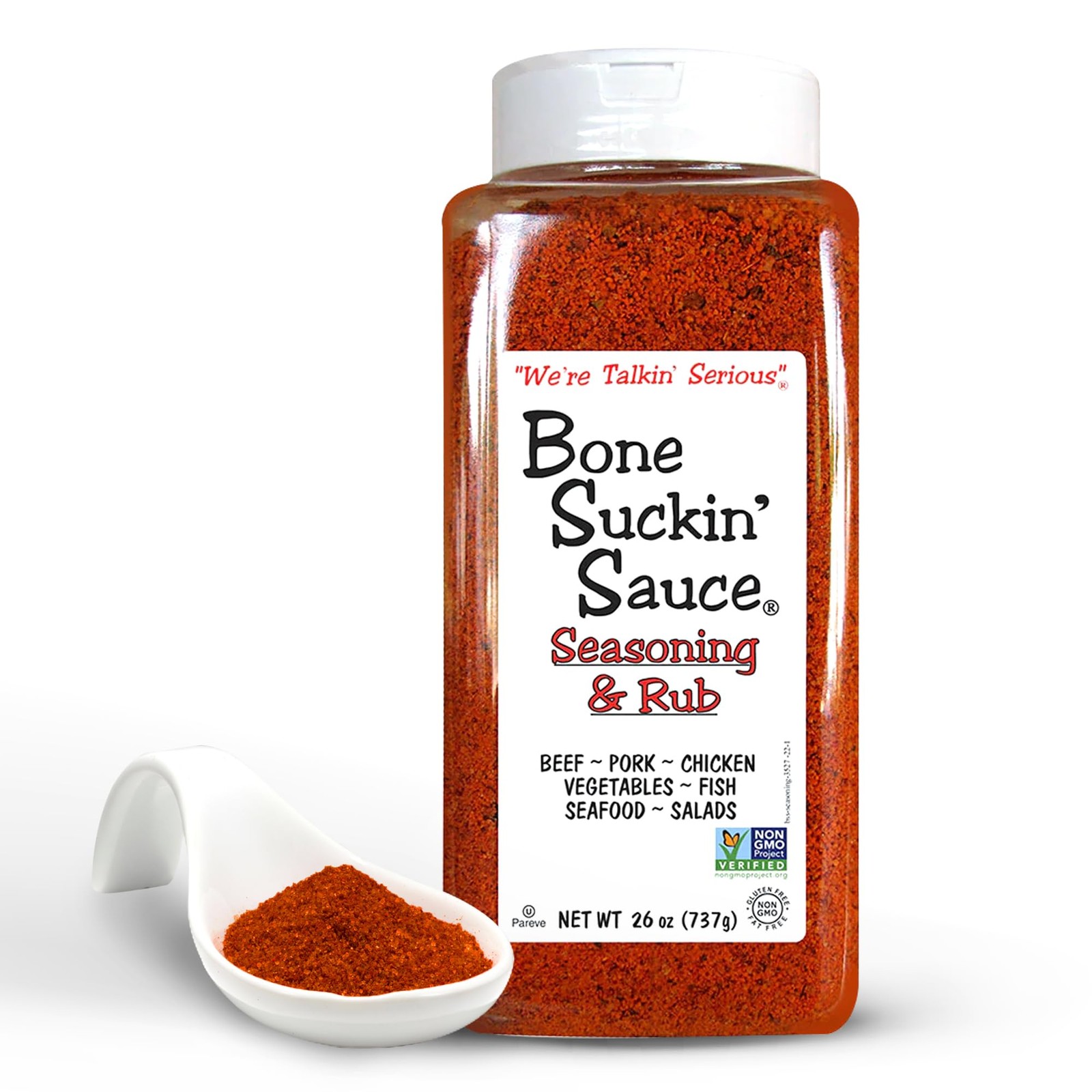 Bone Suckin’ Sauce Seasoning & BBQ Rub, Original, 26 26 Ounce (Pack of 1)