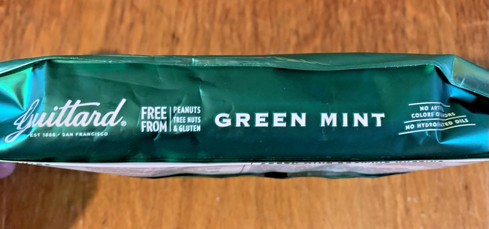 NEW GUITTARD GREEN MINT BAKING CHIPS 12oz 340g NON GMO/NUT FREE best by 1/18/27
