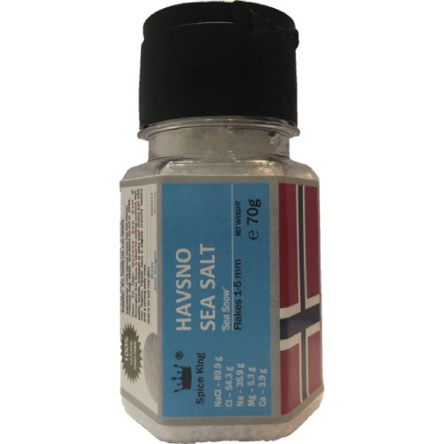 Havsno Sea Salt Spice King Norwegian Sea Snow 70 g 2.47 oz