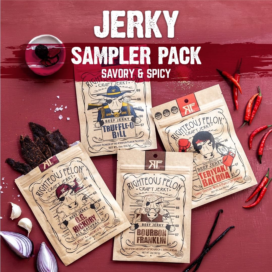 Beef Jerky | AllNatural, High Protein Jerky Snack Pack Great Gifts for Men …