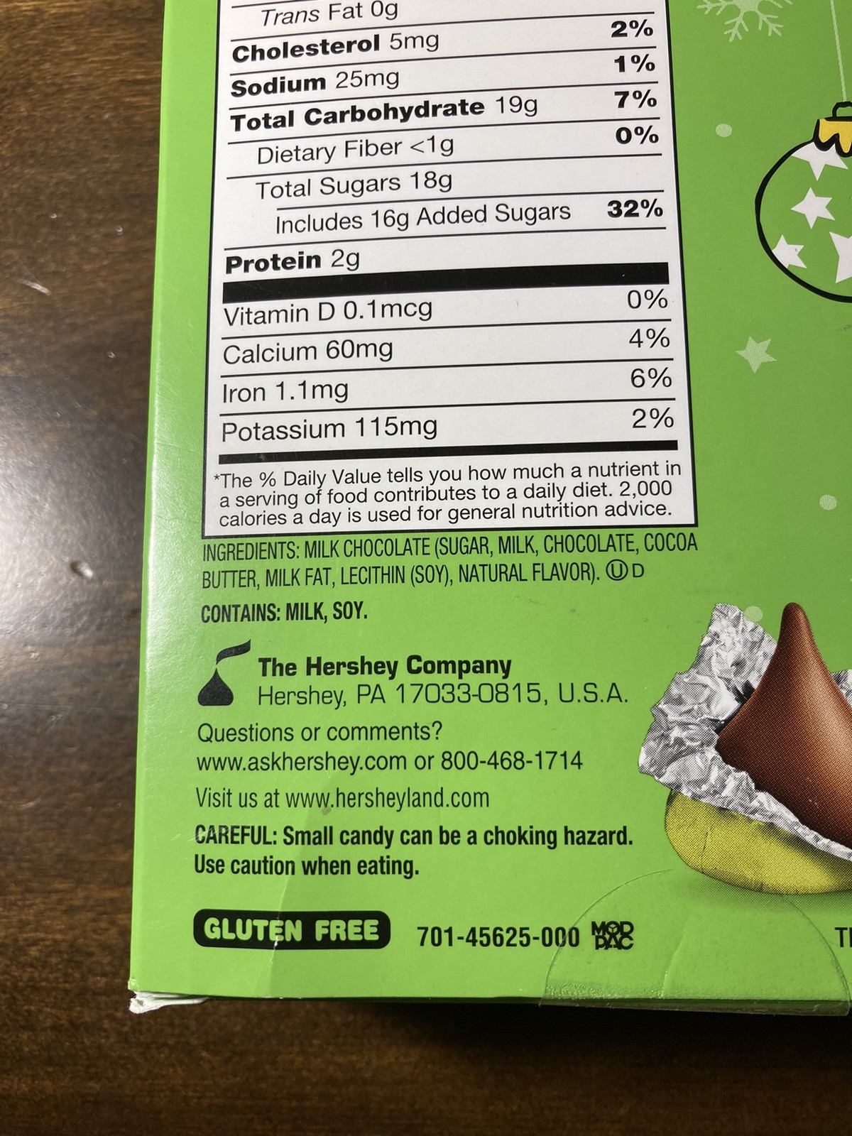 HERSHEY’S KISSES Grinch Chocolate Christmas Candy Holiday Gift Limited Edition