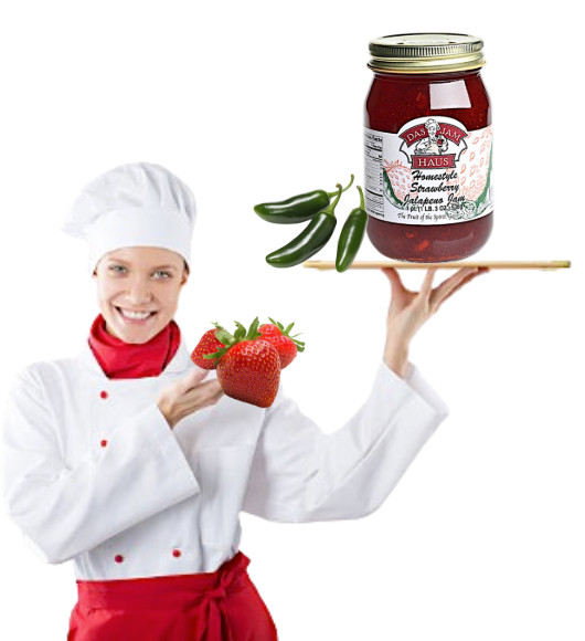 Strawberry Jam Varieties Homestyle~Jam 16oz 1 Pint All Natural Ingredients