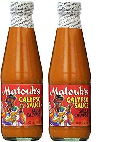 Calypso Sauce 10 oz – Flavorful Caribbean Hot Sauce 2 Bottles