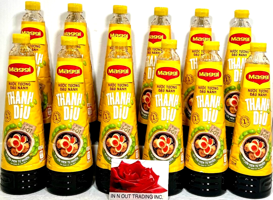 Maggi Soy Sauce 700 ml ( Pack of 24 )~09/07/2027