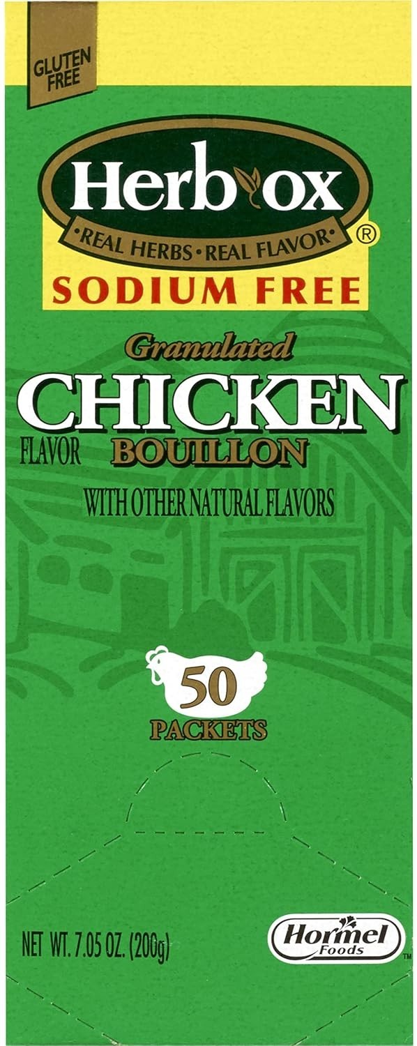 Herb-Ox Bouillon Bundle, 100 Packets, Beef & Chicken