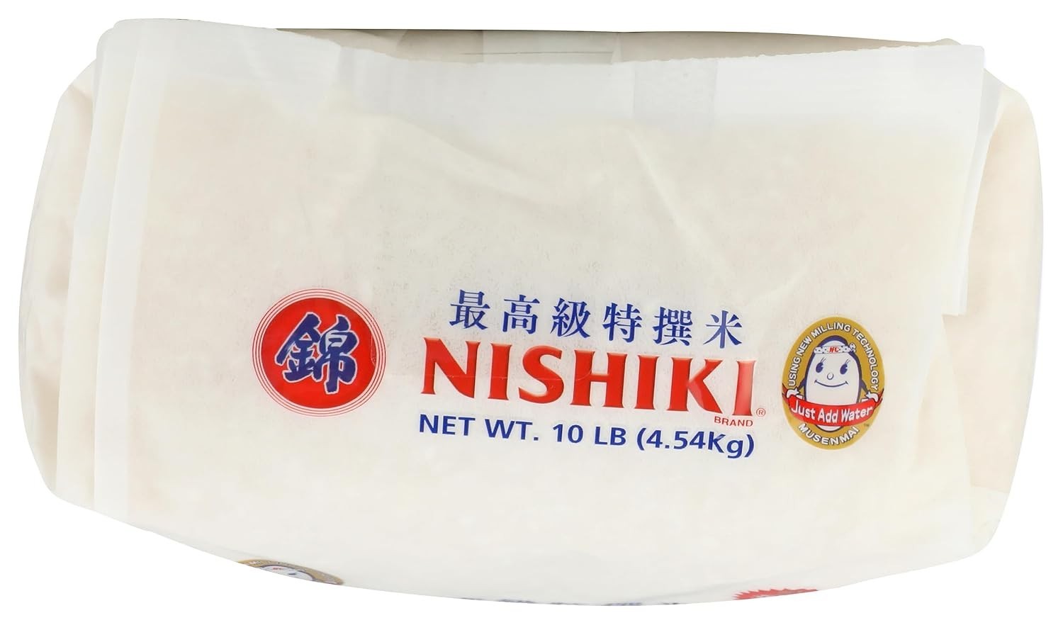 Nishiki Sushi Rice, 10lbs – Authentic Japanese Grain for Perfect Rolls