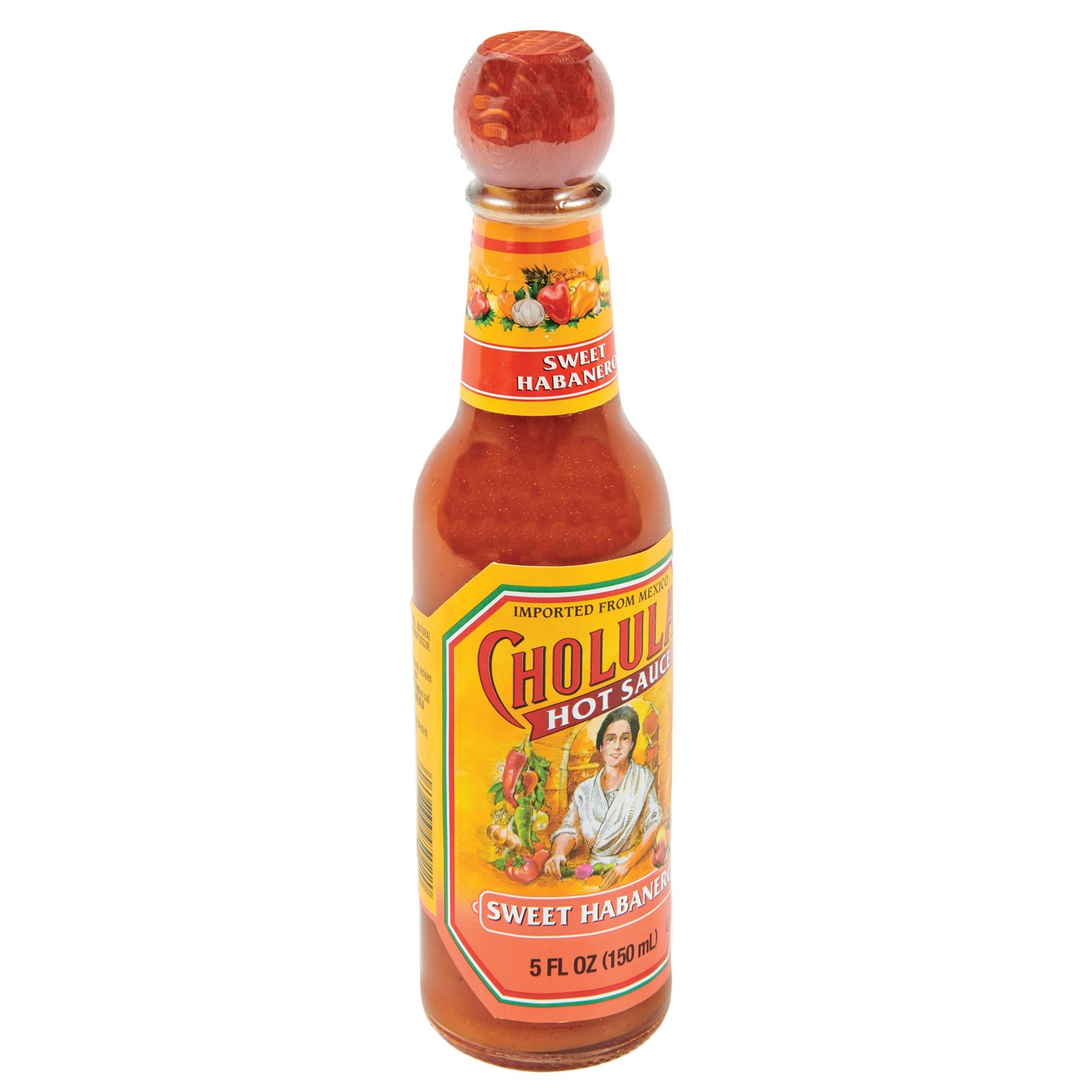 Cholula Sweet Habanero Hot Sauce, 5 fl oz 5 Fl Oz (Pack of 1)