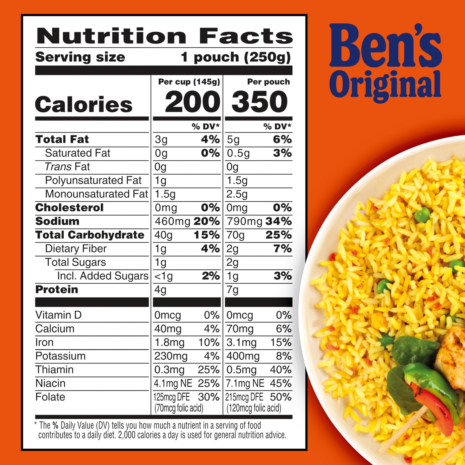 Ready Rice Garden Vegetable Flavored Rice, Easy Dinner Side, 8.8 oz Pouch (Pa…