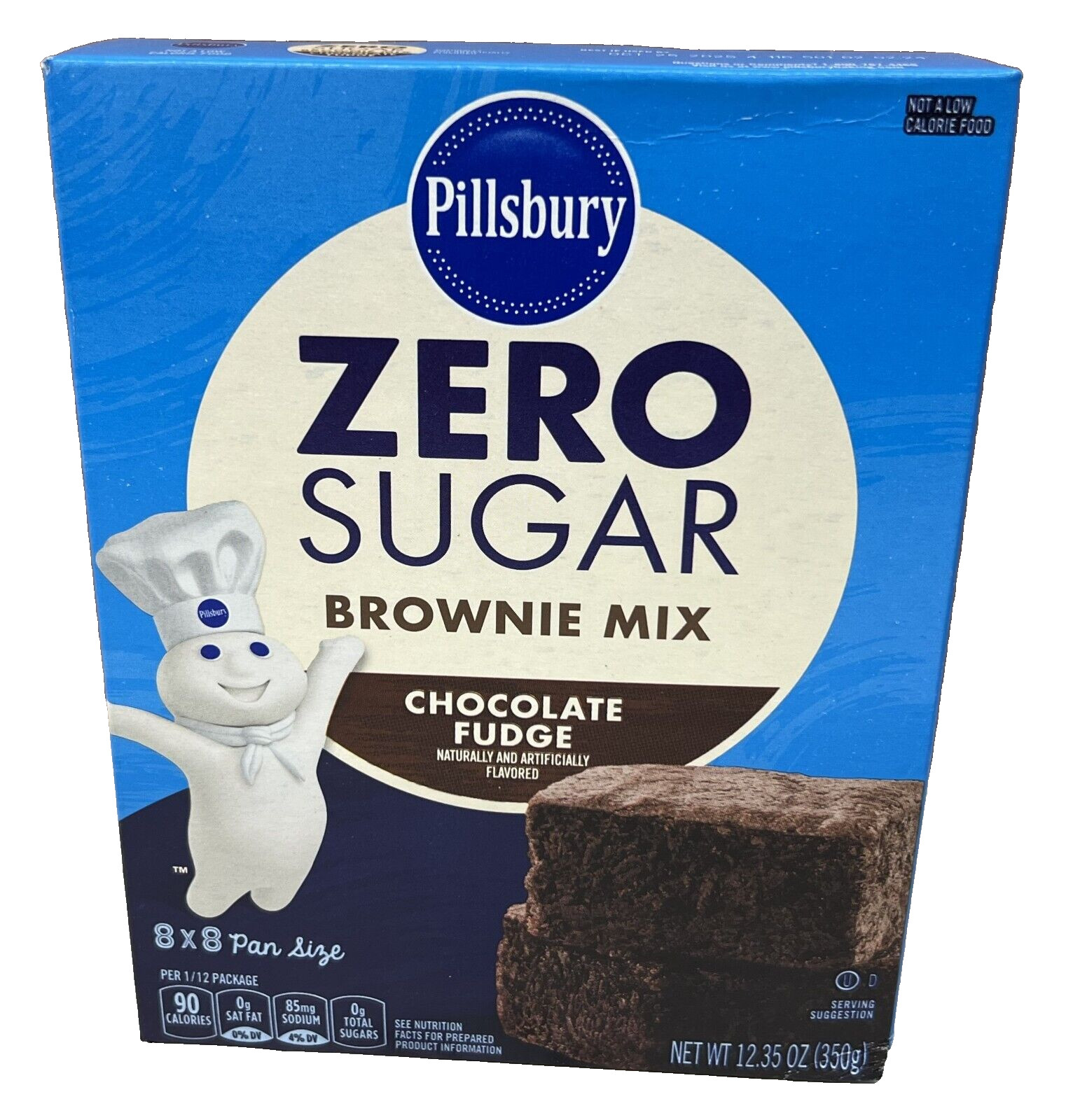 Pillsbury Zero Sugar Chocolate Fudge Brownie Mix 12.35 oz