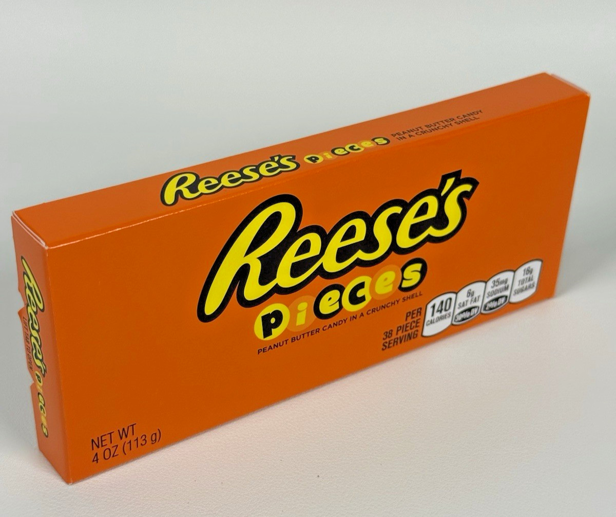 Reese’s Pieces Peanut Butter Candy 4 oz Theater Box
