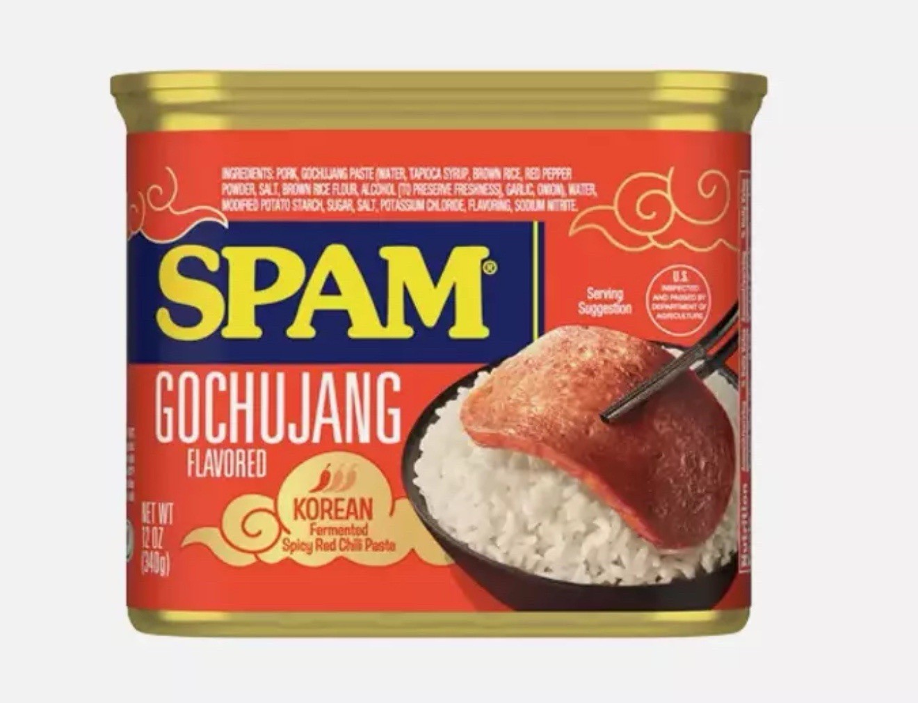 SPAM Gochujang Flavored 12oz Can (1 Can Only)