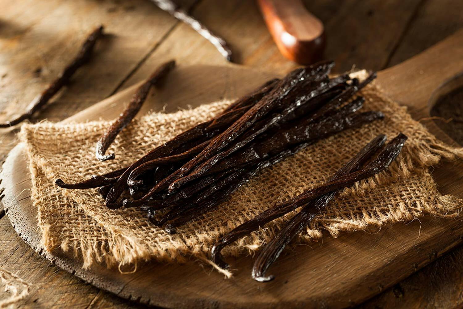 10 Grade A Gourmet Madagascar Vanilla Beans For Vanilla Extract | 5 – 6 Inches