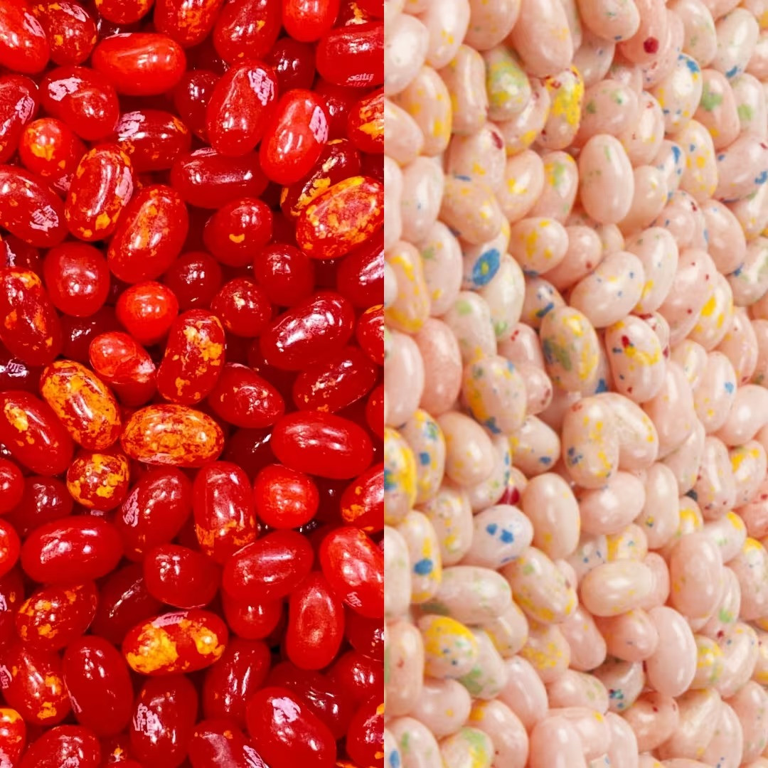 Jelly Belly Bulk Candy Mix | 1LB ~ 2LB | Sizzling Cinnamon & Tutti Fruity Mix