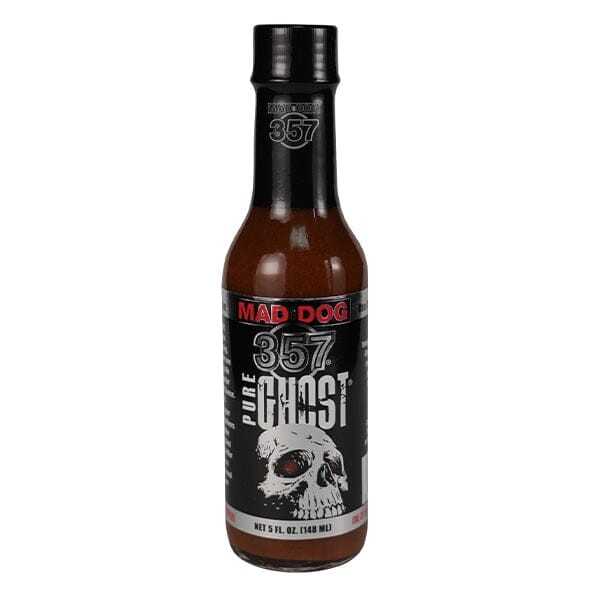 Mad Dog 357 Pure Ghost Hot Sauce Ghost Pepper Habanero Chili 5 oz.