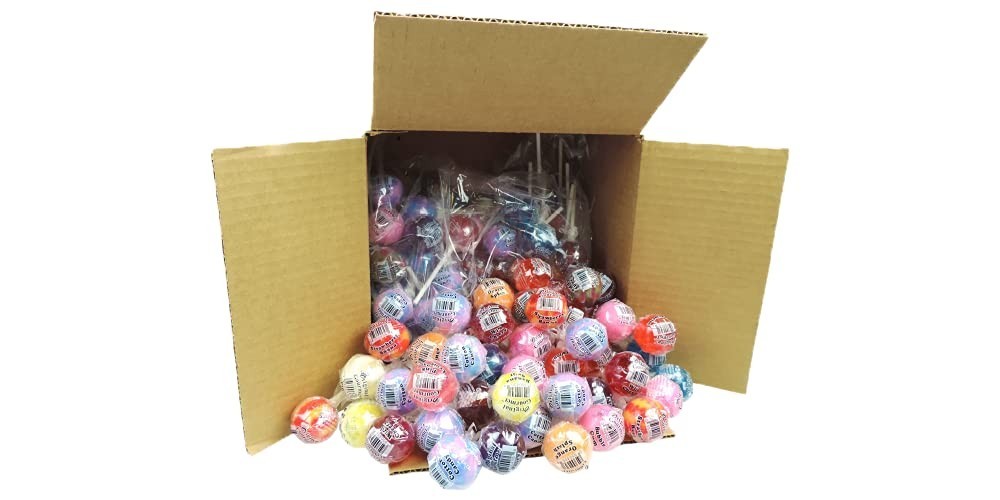 Mixed Gourmet Lollipops Case, 120 Count, 1.1 oz – Perfect Party Treats!