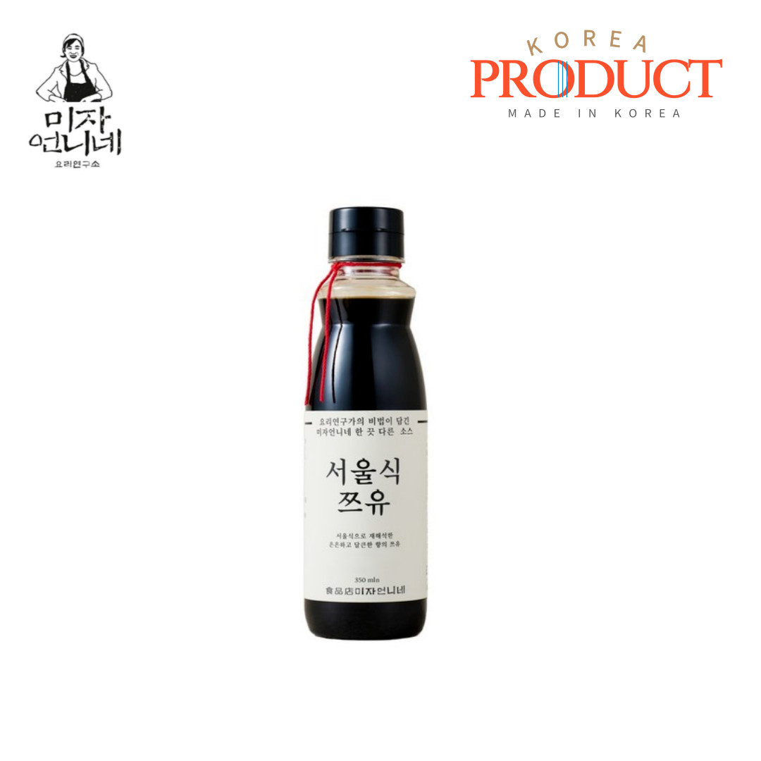MIJAUNNINE Seoul Style Tsuyu 350ml Korean Tsuyu All-purpose Concentrated Soy