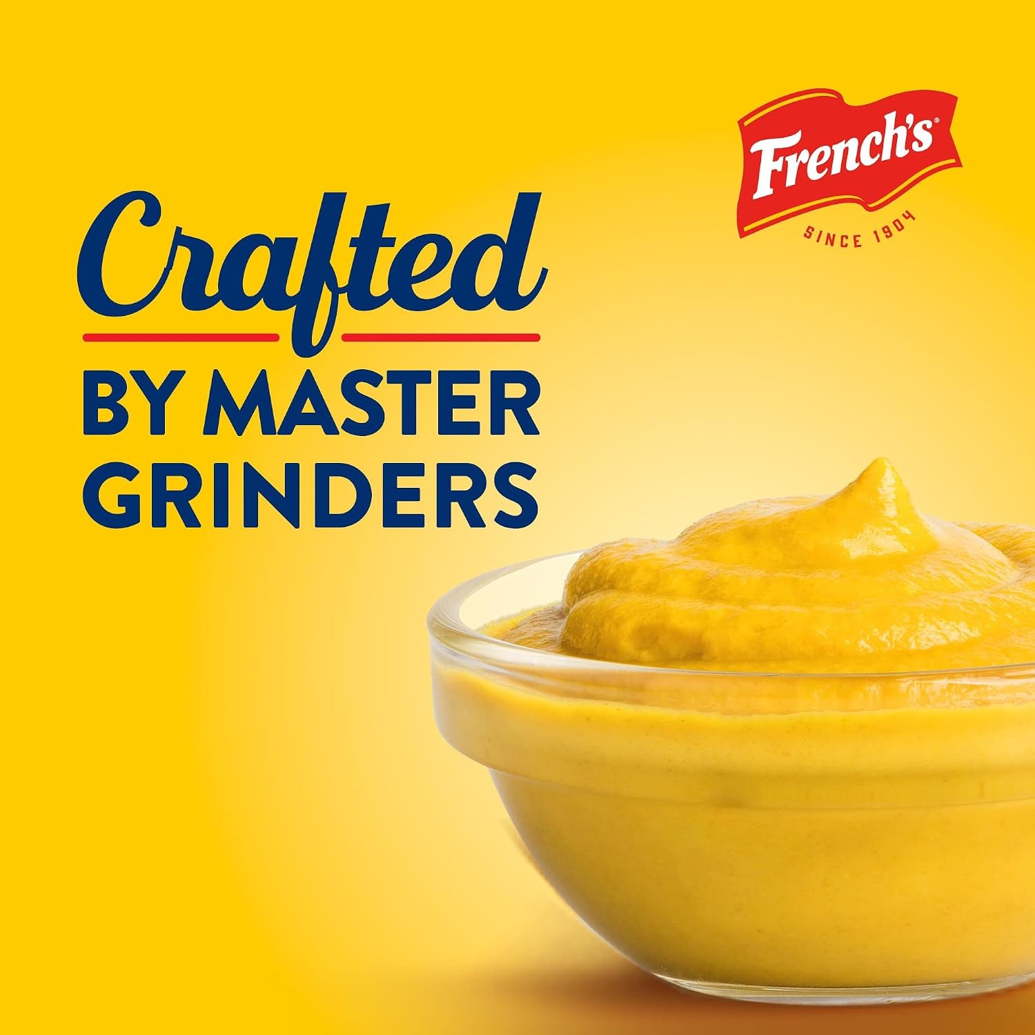 French’s Classic Yellow Mustard, 105 oz – One 105 Ounce Bulk Container of Tangy