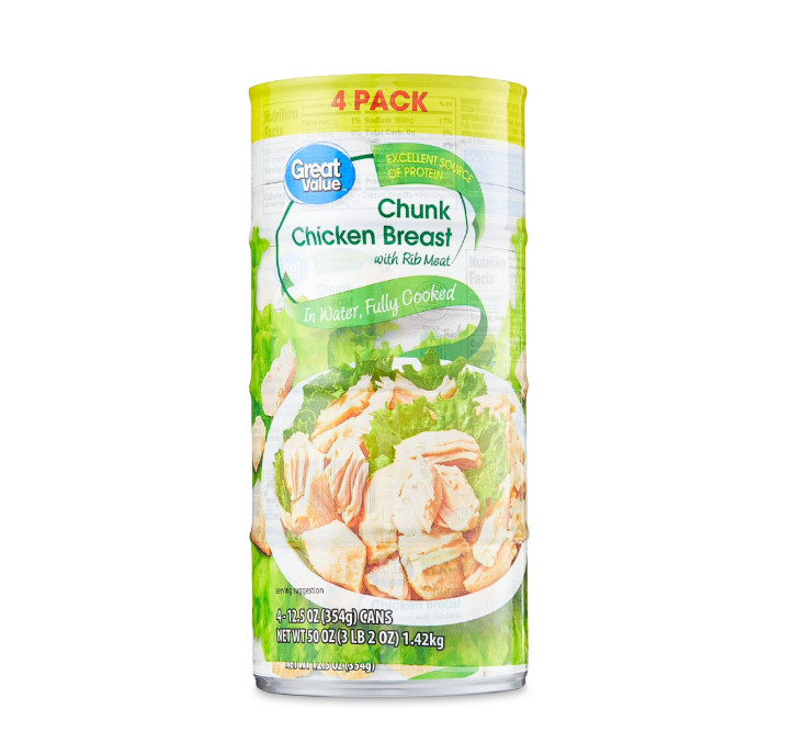 2 PACK Chunk Chicken Breast, 12.5 Ounce Can (4 Pack)