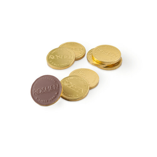 Ukrainian Sweets Gift Package ROSHEN Milk Chocolate Candy «Gold Medals» 162g