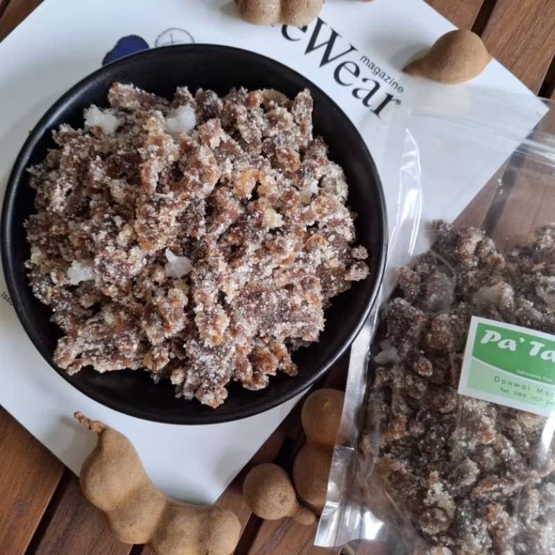 Thai Sugar Dried Fruit Seedless Super Sour Tamarind Snack Spicy Natural Chili