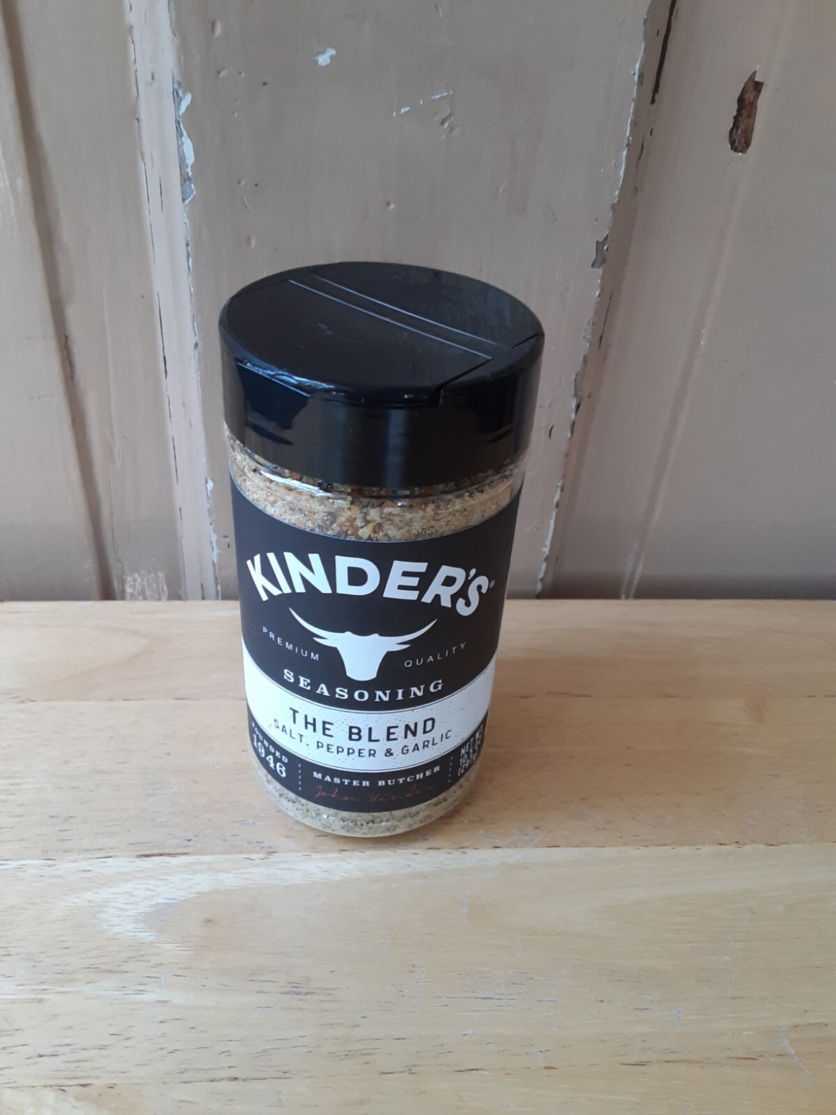 Kinder’s The Blend Salt, Pepper & Garlic Seasoning SEALED EXP. 12-27-27