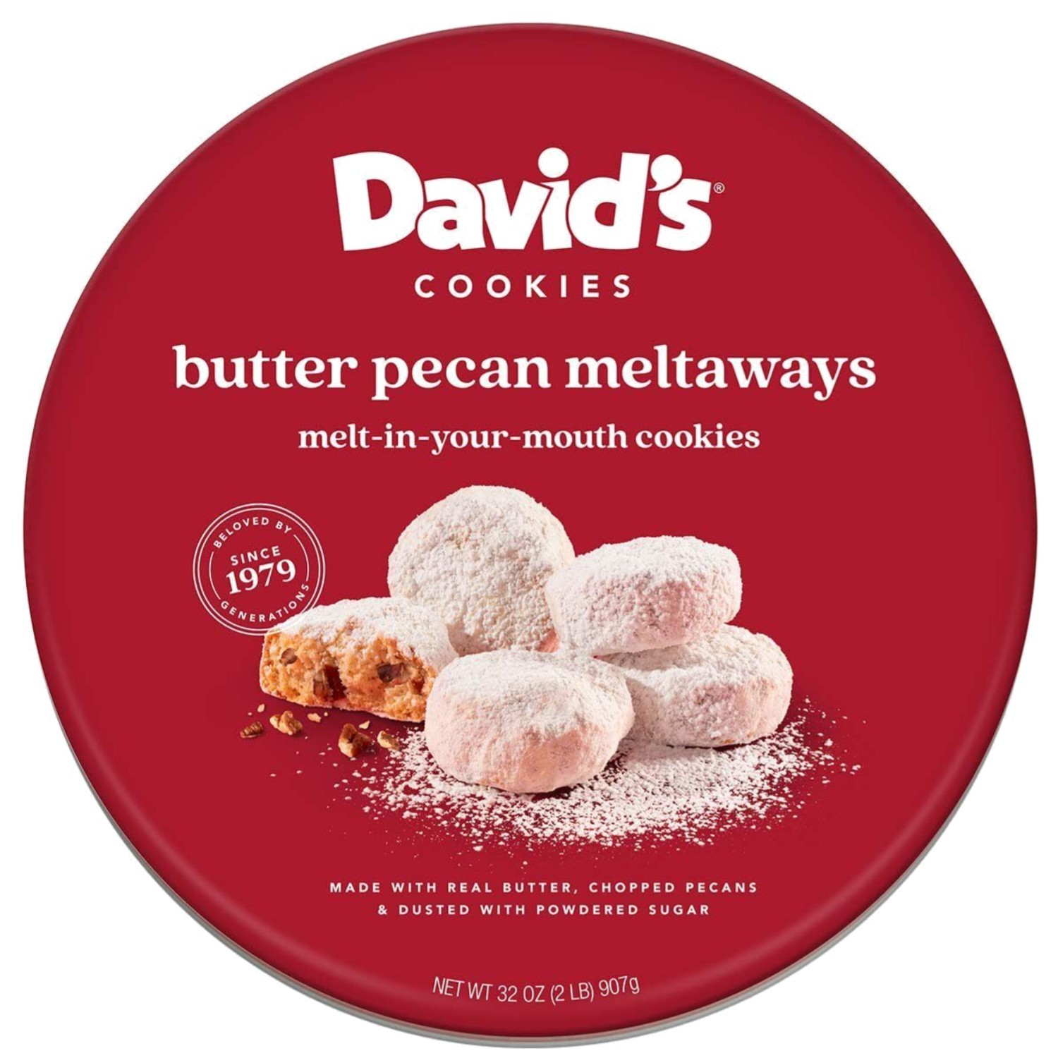 David’s Cookies 32oz Butter Pecan Meltaways – Kosher Recipe