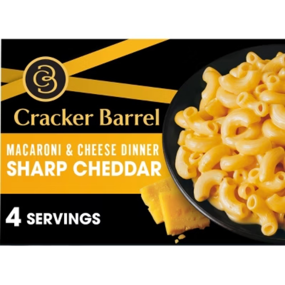 Cracker Barrel Sharp Cheddar Mac and Cheese Dinner – 14oz