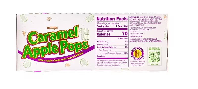 Caramel Apple Pops & Dum Dums Lollipop Mix | 1LB ~ 2LB | Assorted Flavors Mix