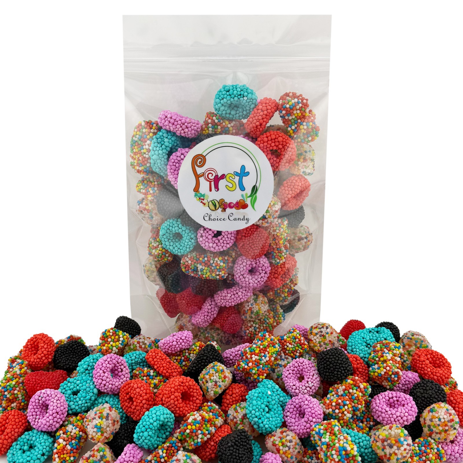 FirstChoiceCandy Assorted Crunchy Crispy -Coated Gummies