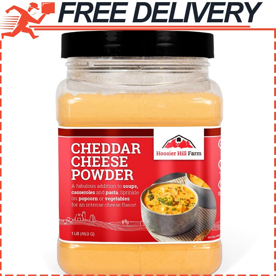 Cheddar Cheese Powder by Hoosier Hill Farm 1 lb