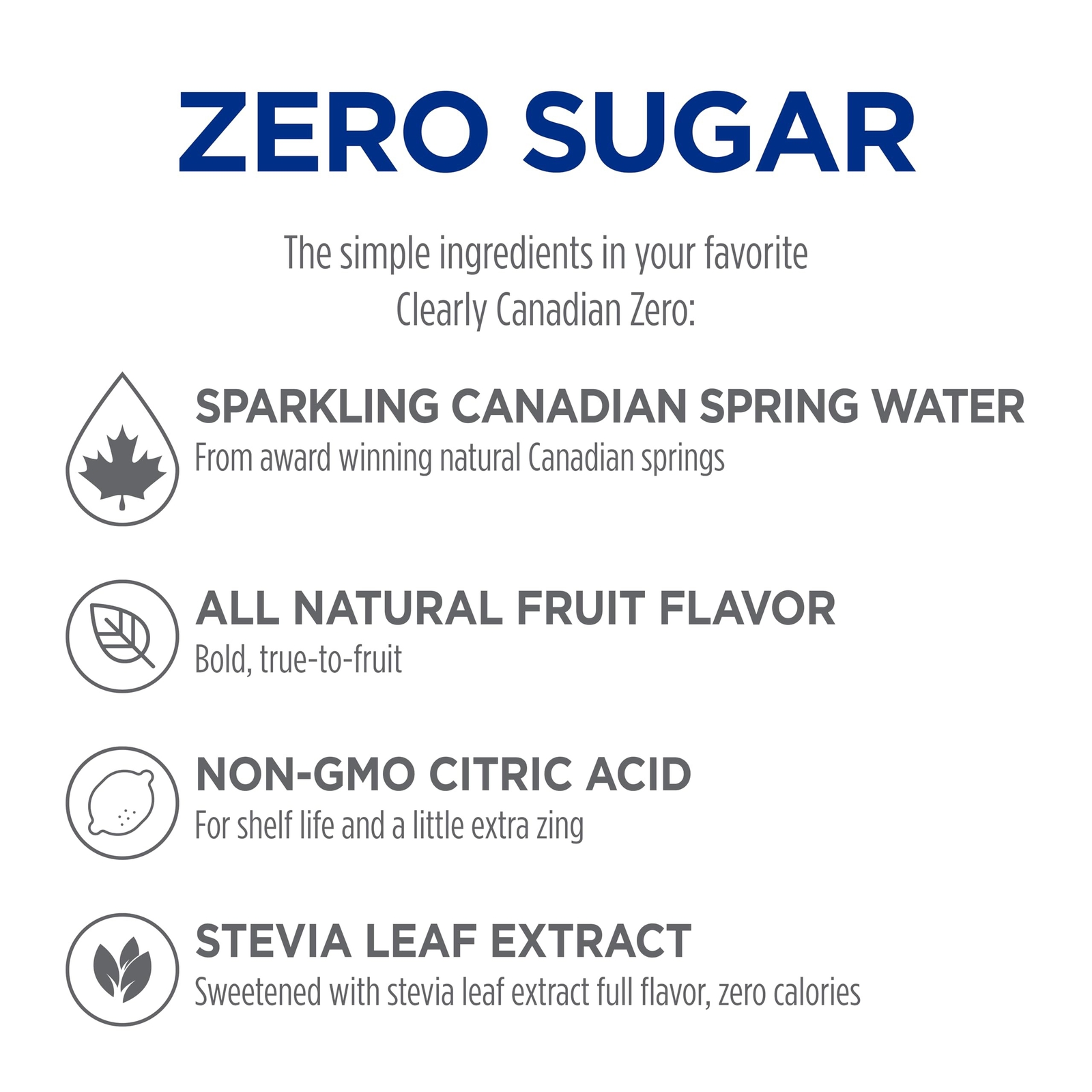 Clearly Canadian Zero Sugar Fresh Cherry Sparkling Water Beverage, Zero Sugar…