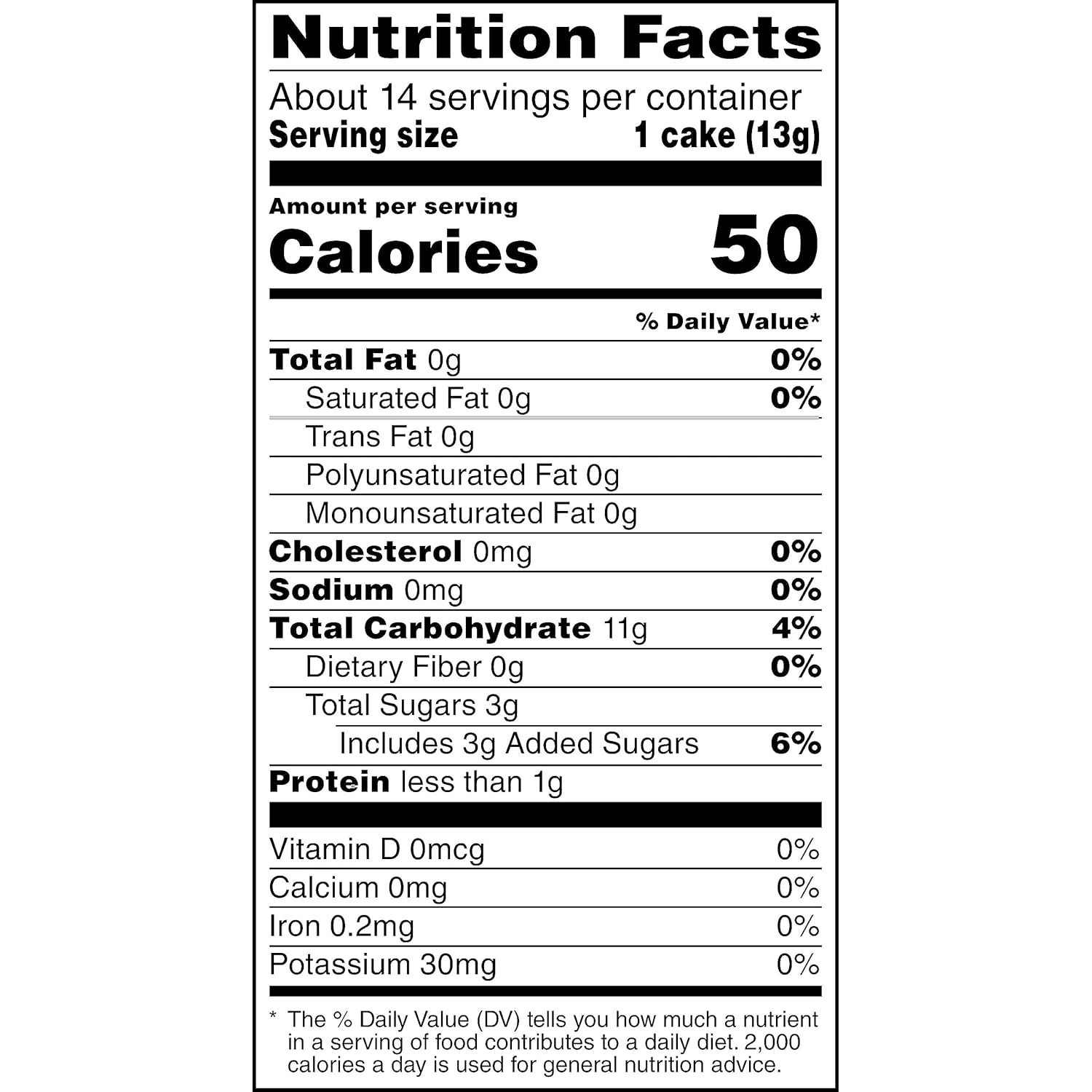 Quaker Large Rice Cakes, Caramel, Pack of 3