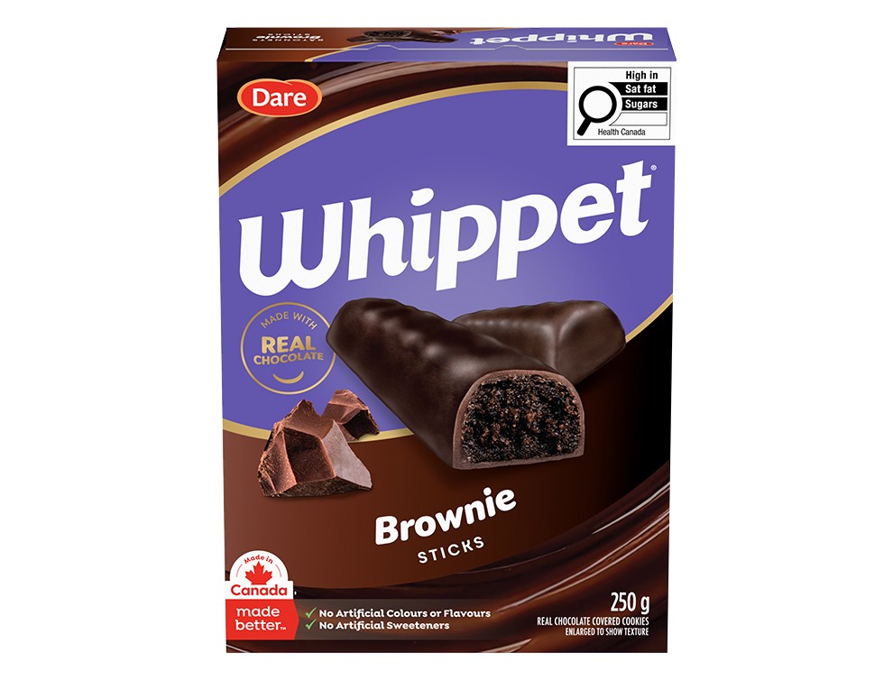 Dare Whippet Brownie Sticks 250 g. / 8.8 oz. x 4