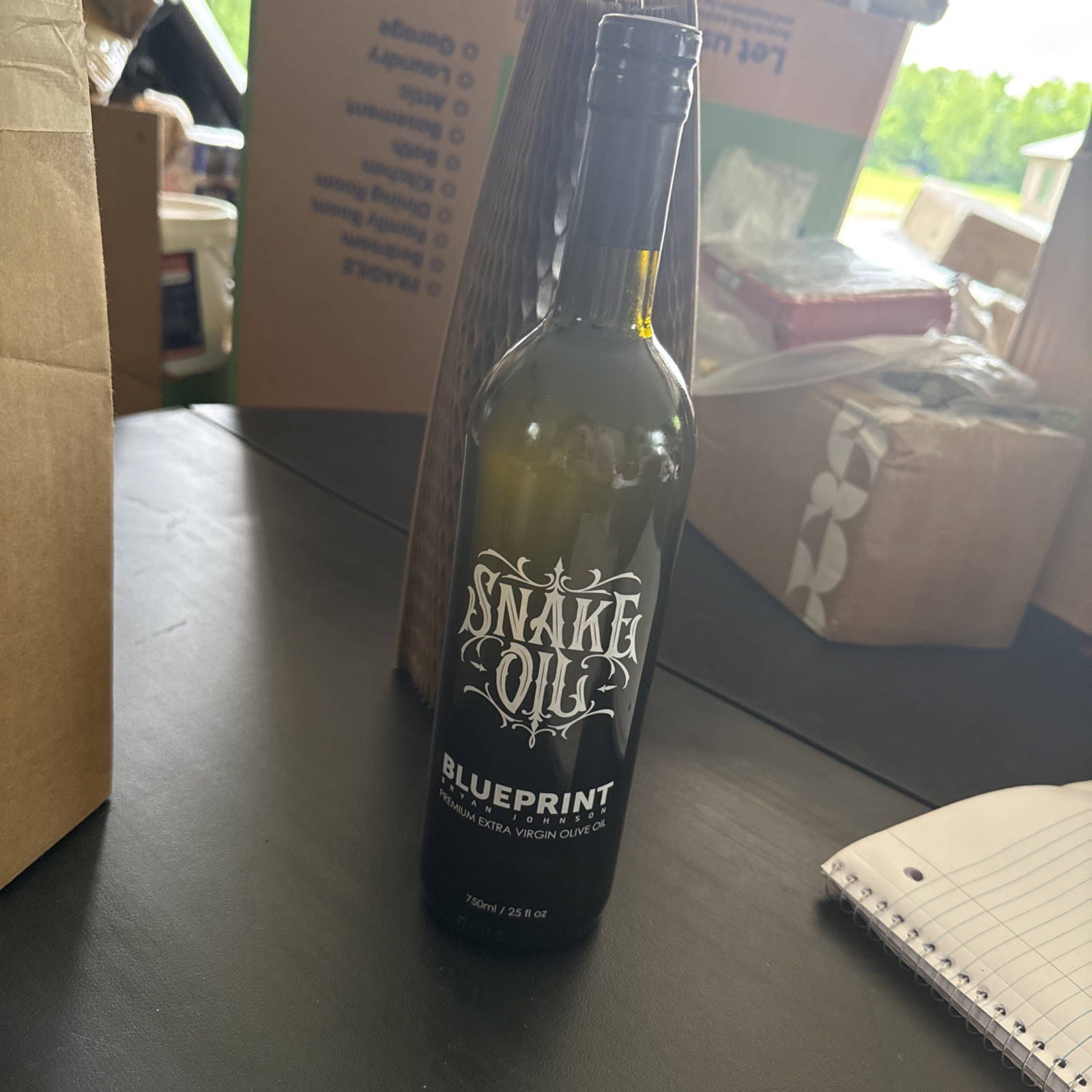 Bryan Johnson Blueprint Snake Oil Premium Extra Virgin Olive Oil 750ml
