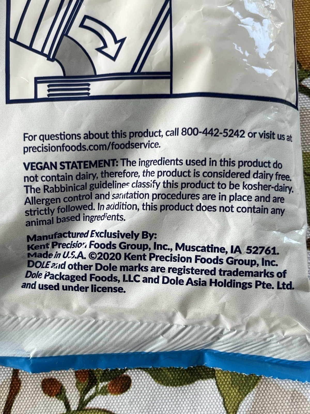 Dole Soft Serve Mix, Lemon, 4.40 Pound BB Dec2026