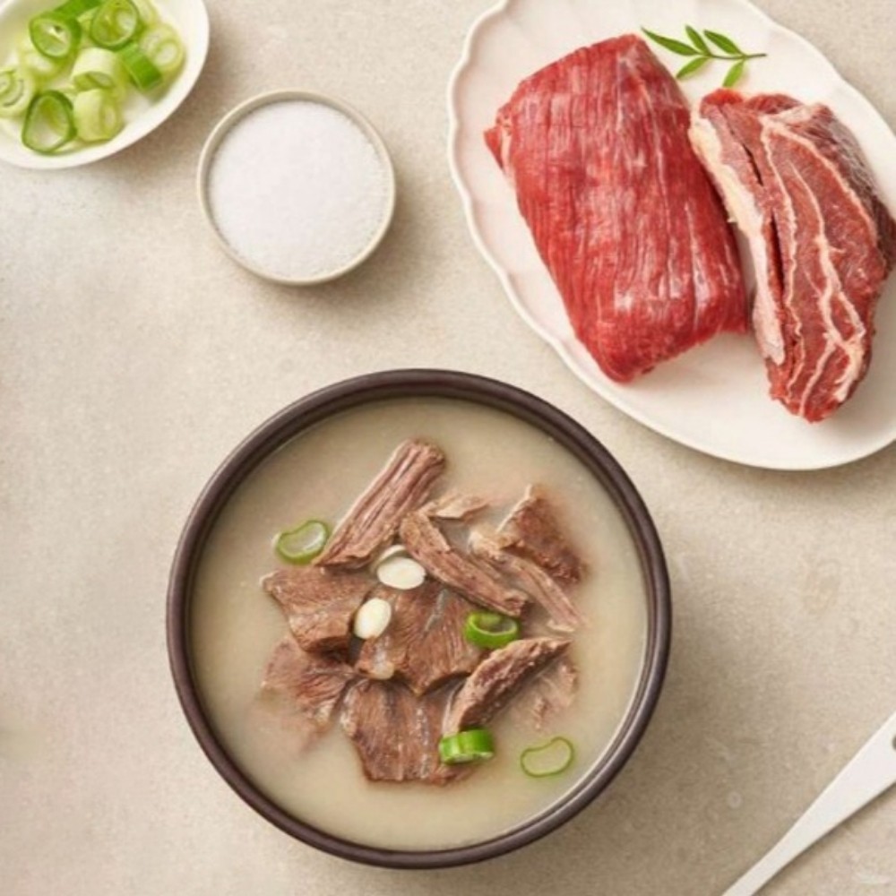 CJ Bibigo Beef Seolleongtang Soup 460g x 2 Packs Korean Ready Meal