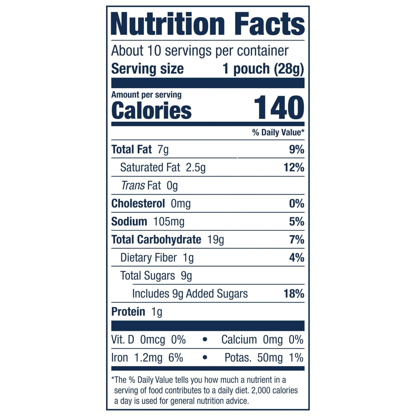 Famous Amos Chocolate Chip Cookies Bite Size 10 Pack 1 oz Bags